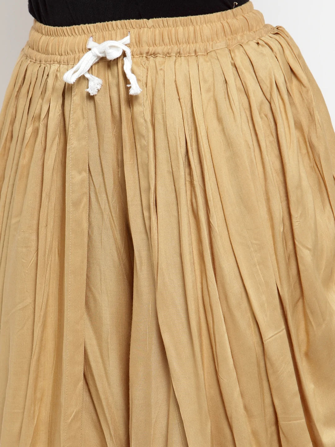 Jompers Women Beige Solid Dhoti (JOD 2129 Beige)