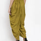 Jompers Women Green Solid Dhoti (JOD 2129 Green)