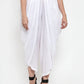 Jompers Women White Solid Dhoti (JOD 2129 White)
