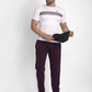 Jainish Men's Purple Solid Track Pants ( JOG 014Purple )