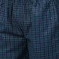 Jainish Men's Blue Cotton Checked Track Pants ( JOG 017Blue )