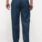 Jainish Men's Blue Cotton Checked Track Pants ( JOG 017Blue )