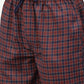 Jainish Men's Maroon Cotton Checked Track Pants ( JOG 017Maroon )