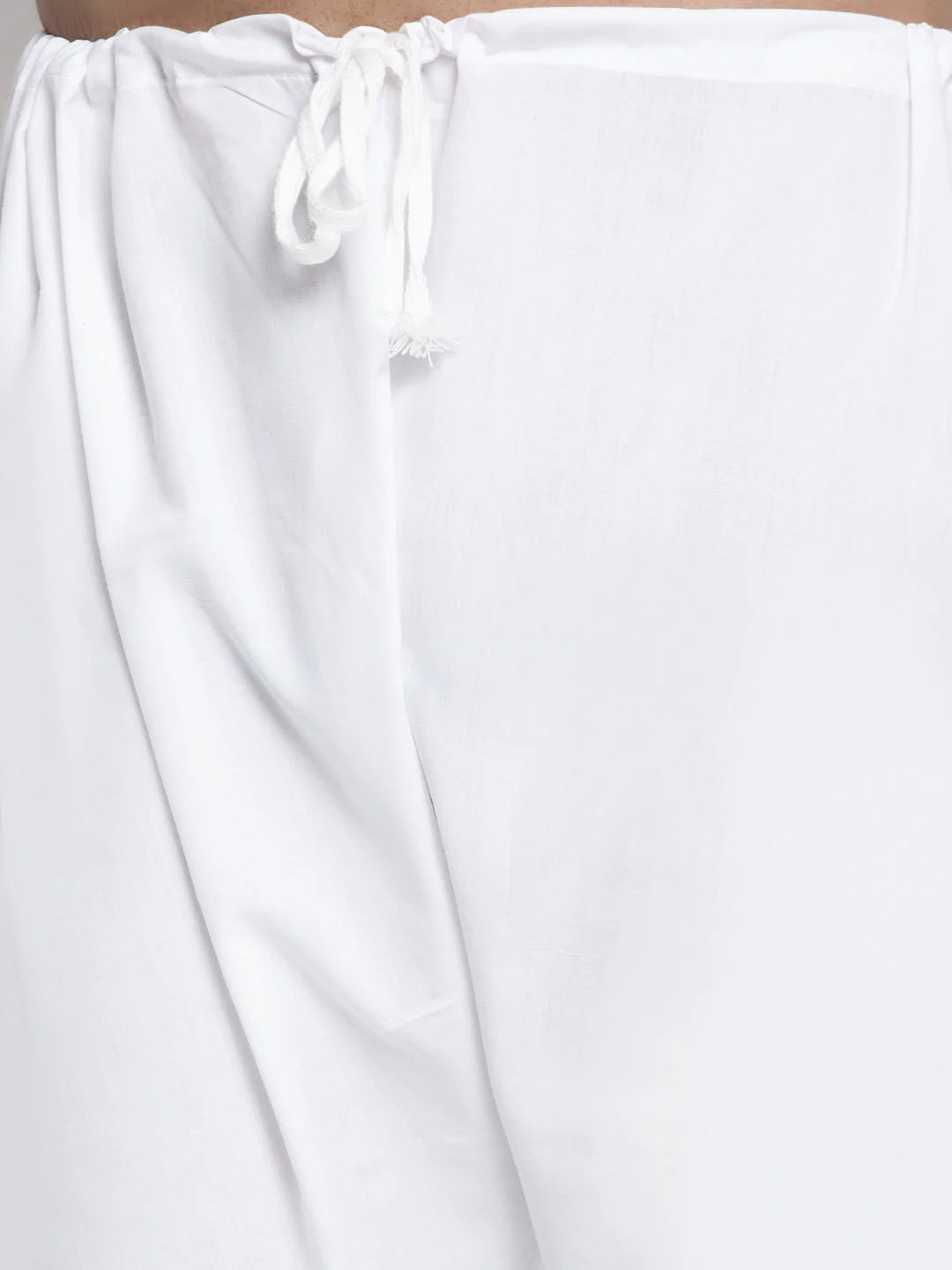 Jompers Men Grey & White Self Design Kurta with Pyjamas ( JOKP 638 Grey )