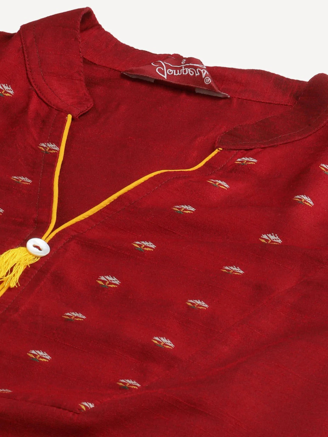 Jompers Women Maroon Regular Kurta with Trousers & With Dupatta ( JOKS D20Y 1391Maroon )