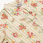 Jompers Women Cream-Coloured & Red Floral Print Kurta with Palazzos (JOKPL 1336 Cream)