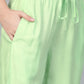 Women Green & Golden Block Print Kurta with Palazzos ( JOKPL 1348 Green )
