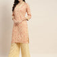 Printed Kurta with Palazzos & Dupatta ( JOKPL D31Bg 1458 Pink )