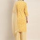 Printed Kurta with Palazzos & Dupatta ( JOKPL D31Bg 1458 Yellow )