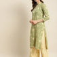 Gotta Patti Kurta with Palazzos & Dupatta ( JOKPL D31Bg 1459 Green )