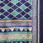 Jompers Women Royal-Blue Solid Kurta with Palazzos & Art-Silk Printed Dupatta ( JOKPL D4B 1312 Royal )
