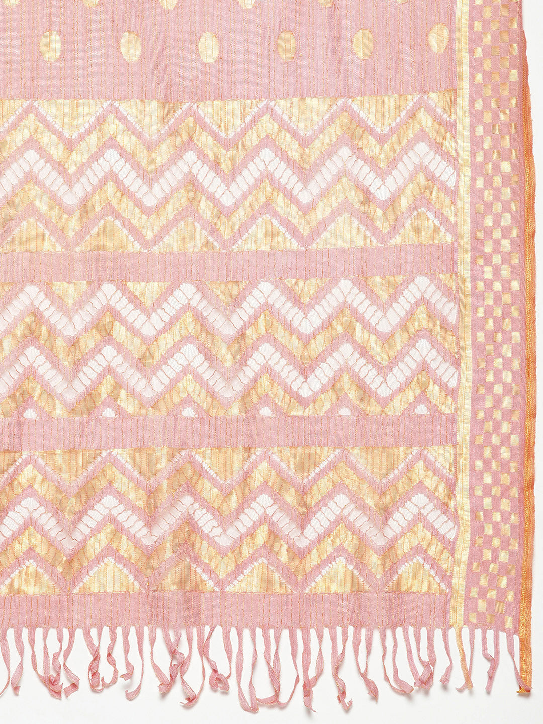 Gorgette Foil Print Kurta palazzo Dupatta Set from Jompers ( JOKPL D50Pnk 1497 Pink )