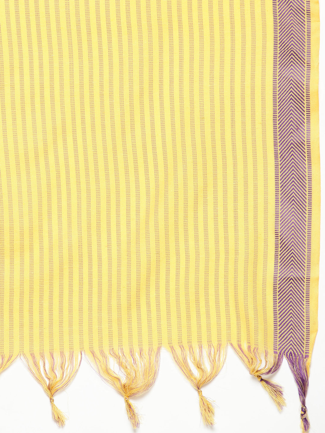 Woven design kurta, pallazos and dupatta set ( JOKPL D51Y 1538 Yellow )