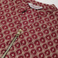 Maroon Embroidered Kurta with Sharara ( JOKPS 1448 Maroon )