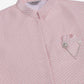 Men's Solid Kurta Pyjama With Shrug Jacket ( JOKPWCS W-D 4067Pink )