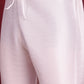 Woven Design Nehru Jacket With Kurta Pyjama Set ( JOKPWC 636W 4087 Pink )