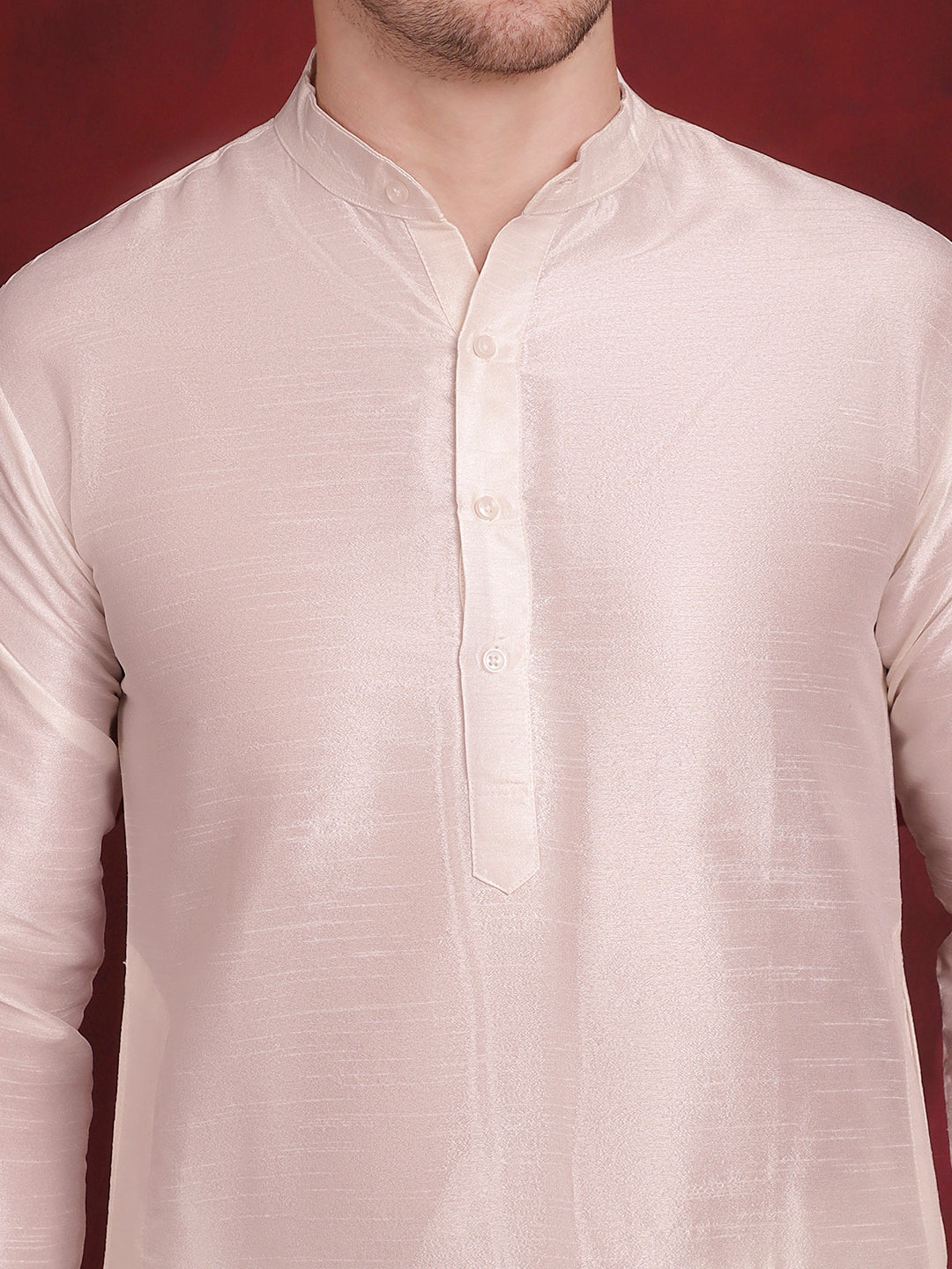 Green Woven Design Nehru Jacket With Kurta Pyjama Set ( JOKPWC 636W 4091Pista )