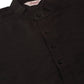 Men's Solid Kurta Pyjama With Green Woven Design Nehru Jacket( JOKPWC B-D 4004Green )