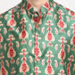 Jompers Men's Off-white Dupion Silk Kurta with Churidar & Nehru Jacket ( JOKPWC W-D 4025Green )