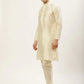 Jompers Men's Embroidered Nehru Jacket & Kurta Pyjama ( JOKPWC W-D 4029Grey )