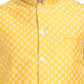 Jompers Men's Embroidered Nehru Jacket & Kurta Pyjama ( JOKPWC W-D 4029Mustard )