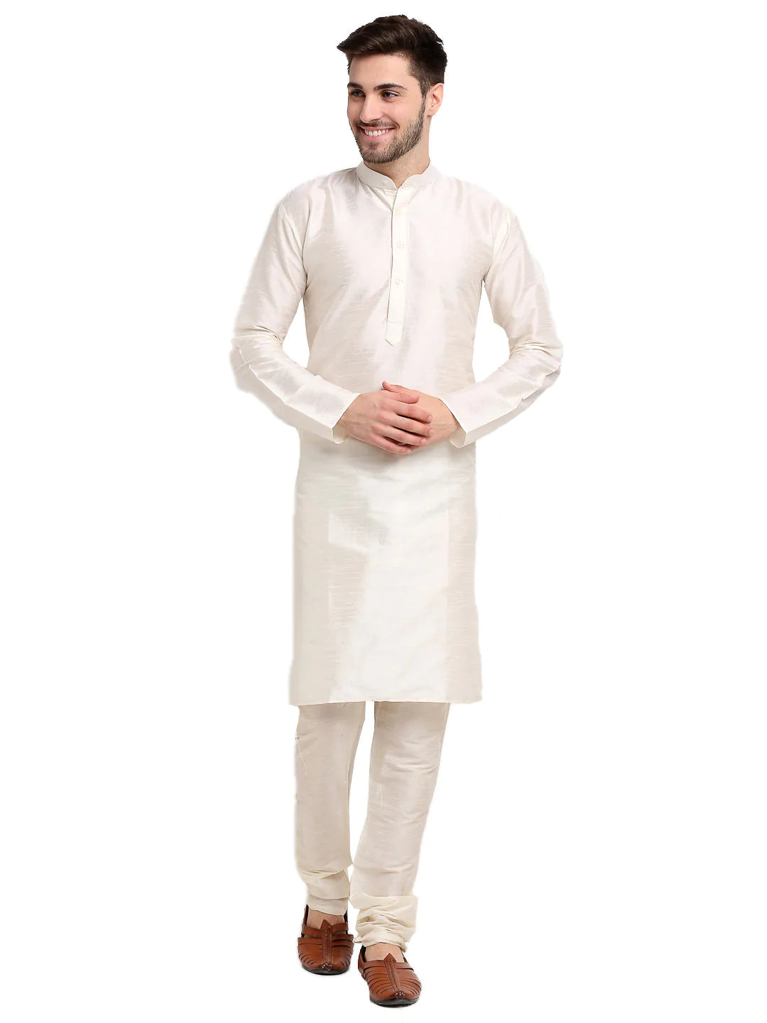 Jompers Men's Embroidered Nehru Jacket & Kurta Pyjama ( JOKPWC W-D 4029Mustard )