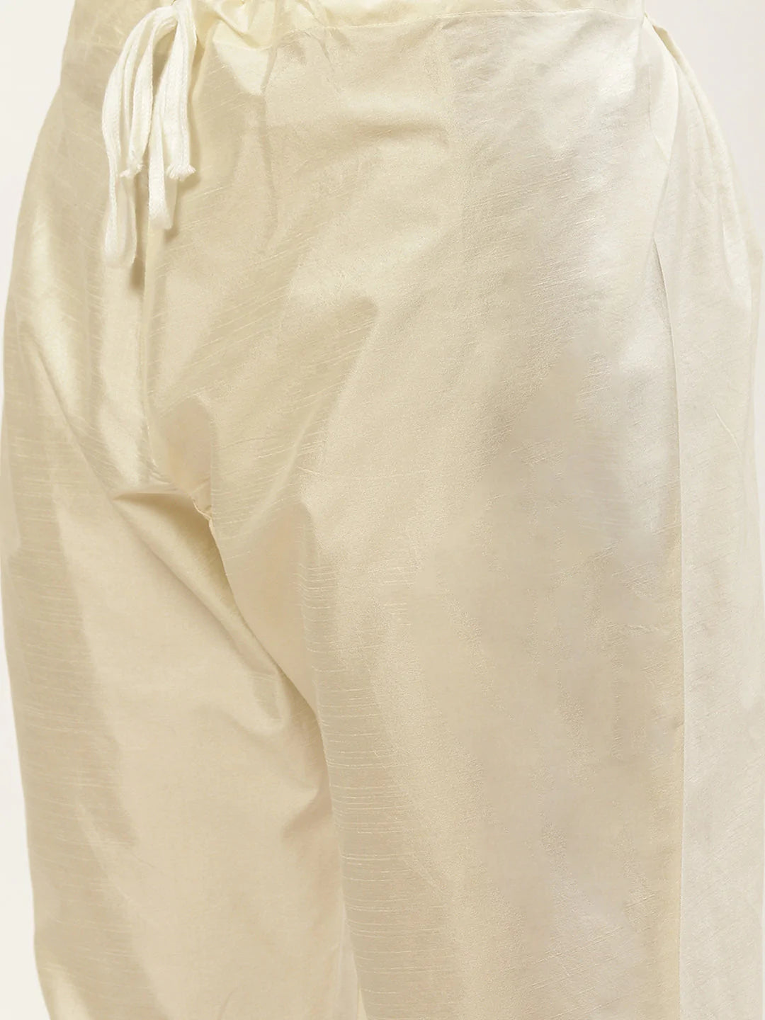 Jompers Men's Embroidered Nehru Jacket & Kurta Pyjama ( JOKPWC W-D 4029Peach )