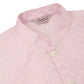Men's Woven Design Nehru Jacket and Kurta Pyjama Set ( JOKPWC W-D 4029Pink )