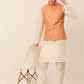Men's Solid Kurta Pyjama With Striped Embroidered Nehru Jacket ( JOKPWC W-D 4043Peach )