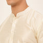 Men's Solid Kurta Pyjama With Nehru Jacket ( JOKPWC W-D 4047Green )