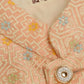 Men's Solid Kurta Pyjama With Nehru Jacket ( JOKPWC W-D 4047Pink )