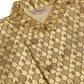 Men's Solid Kurta Pyjama With Nehru Jacket ( JOKPWC W-D 4048Golden )