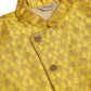 Men's Solid Kurta Pyjama With Nehru Jacket ( JOKPWC W-D 4048Mustard )