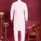 Chikankari Embroidered Kurta with Pyjama ( JOKP 5017 Pink ) [FF] [P-6]