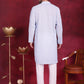 Chikankari Embroidered Kurta with Pyjama ( JOKP 5017 Sky )