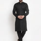 Jompers Men's Solid Cotton Kurtas