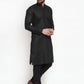 Jompers Men's Solid Cotton Kurtas