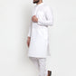 Jompers Men's Solid Cotton Kurtas