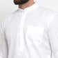 Jompers Men's Solid Cotton Kurtas