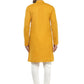 Yellow & White Solid Kurta with Churidar - Jompers