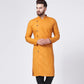 Men Yellow Solid Kurta Only ( KO 576 Yellow )