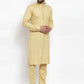 Jompers Men Beige Solid Kurta with Churidar ( JOKP 592 Beige )