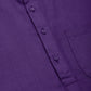 Jompers Men's Purple Cotton Solid Kurta Pyjama ( JOKP 611 Purple )