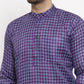 Jompers Men's Purple Woven Kurta Payjama Sets ( JOKP 622 Purple )