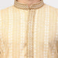 Jompers Men's Beige Woven Kurta Only ( KO 642 Beige )