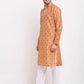 Jompers Men's Orange Woven Kurta Only ( KO 645 Orange )