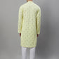 Men's Embroidered Mirror Work Kurta Payjama Sets