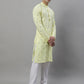 Men's Embroidered Mirror Work Kurta Payjama Sets