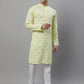 Men's Embroidered Mirror Work Kurta Payjama Sets