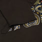 Men's Cotton Embroidered Kurta Pajama Sets ( JOKP 655 Black )